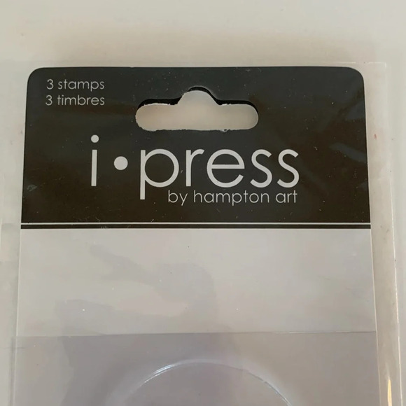 Hampton Art i-press Stamps - Set of 3 - Letter N - Picture 2 of 6